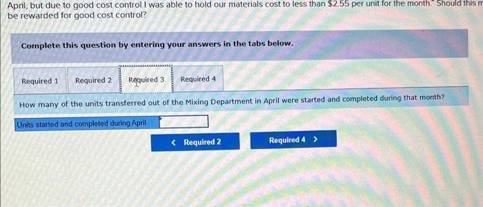 in desserts. The bottles are sold for $12 each. The first stage