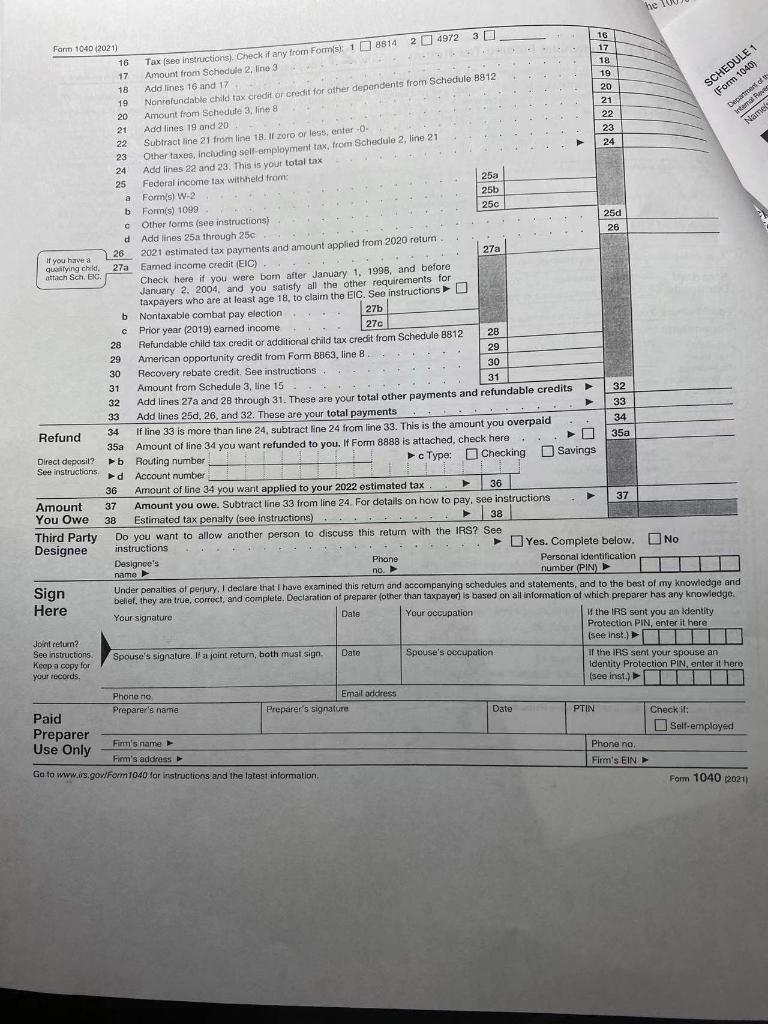 plan to file a joint return for 2020. They reside at 333