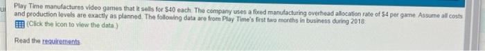 E? (Click the icon to view the data.) Read the requirements Requirement