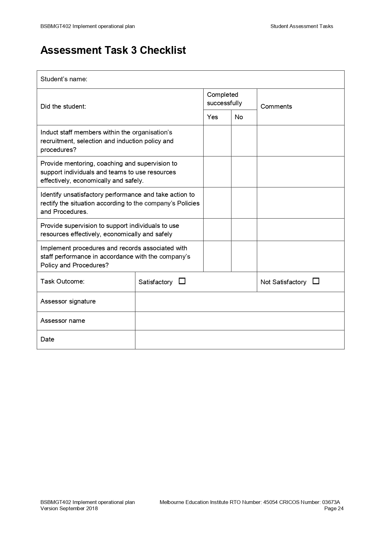 Carefully read the following: It is Saturday morning on the rst day