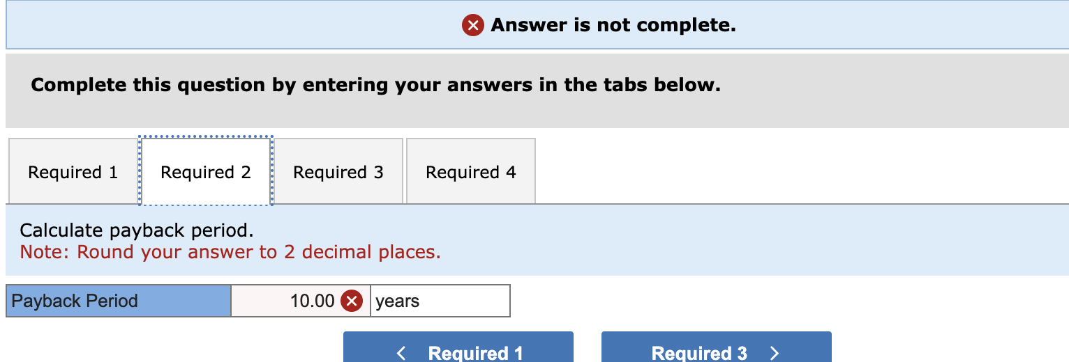 line depreciation method is used. Required: Help LLT evaluate this project by