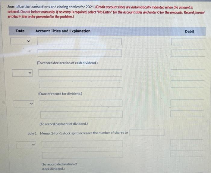 you in advance On December 31, 2020, Blossom Corporation had the following