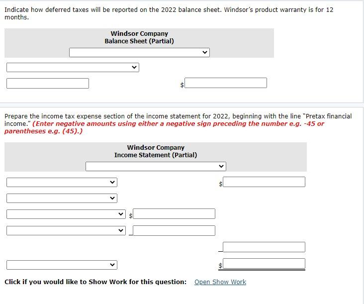 its income tax expense and income taxes payable. Pretax financial income Excess