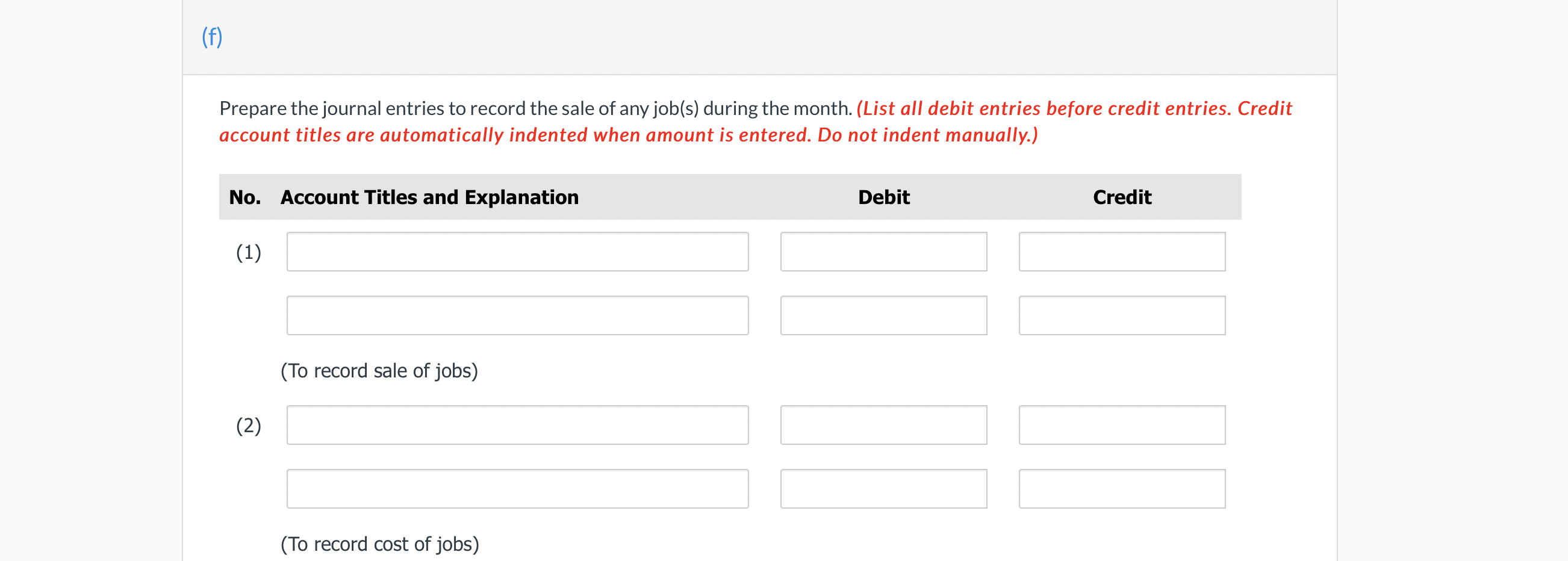 to January 1 on this job were as follows: direct materials $20,000,