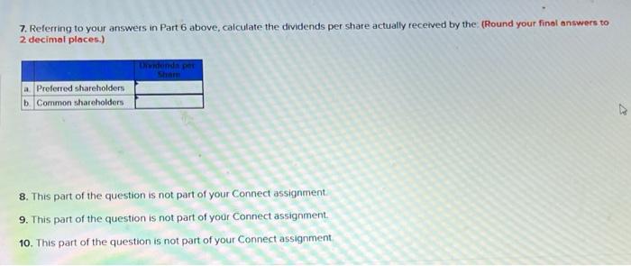 first year of operations (year ended October 31, 2022) - The common