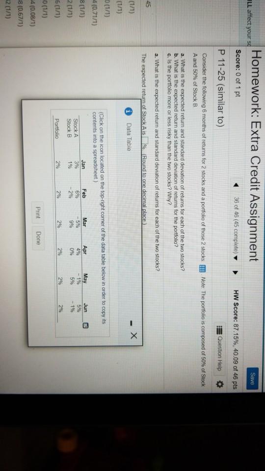 your so Score: 0 of 1 pt 36 of 46 (45 complete)