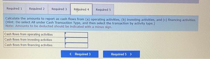 a minus sign. Based on your responses in Required 1 and 2,