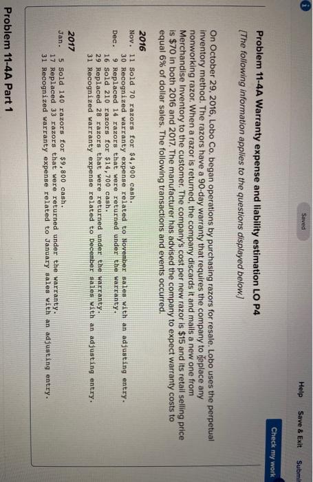  Help please! Saved Help Save & Exit Submit Check my work