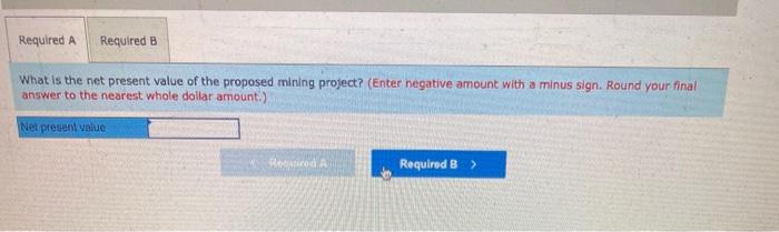 Namibia, is contemplating the purchase of equipment to exploit a mineral deposit