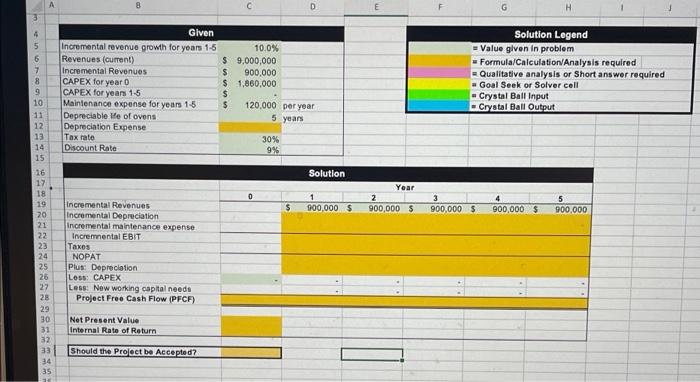 show work please A D E G 3 4 5 6 7