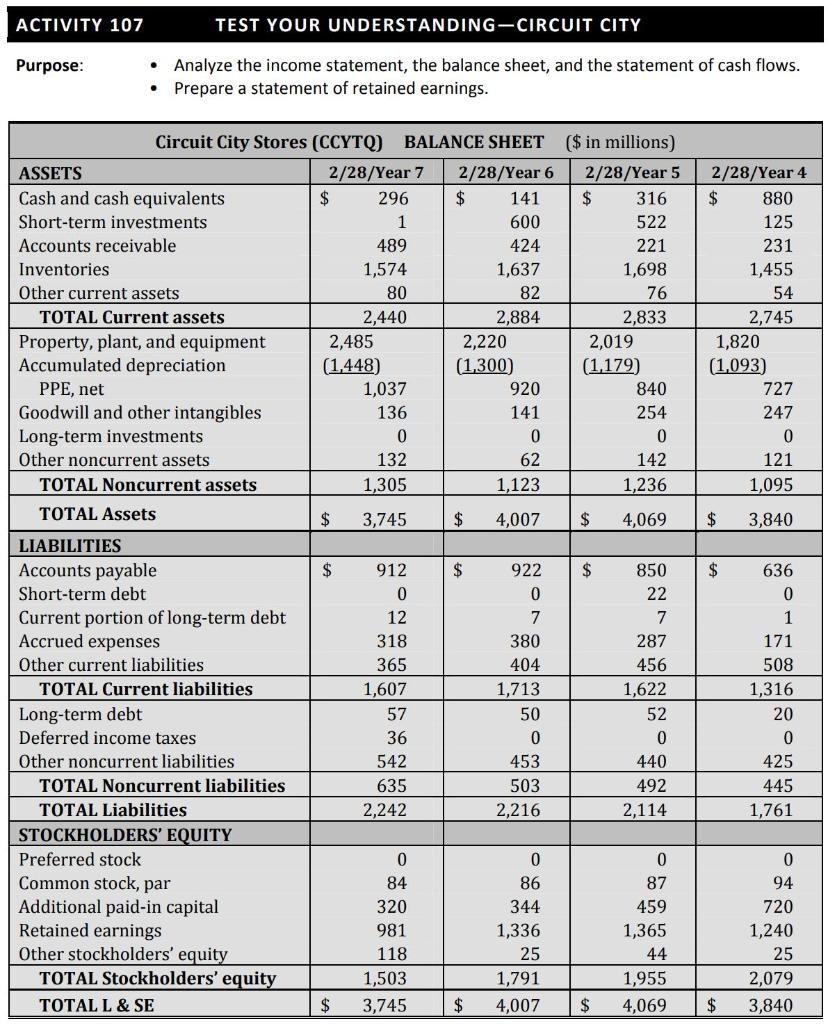Answer All Questions 9-11 ACTIVITY 107 TEST YOUR UNDERSTANDING - CIRCUIT