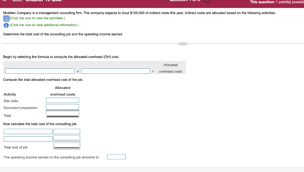 activities: More info - Data table Mclellan bills clients at 160% of