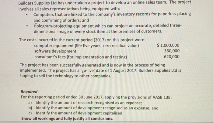 1 Aug 2018, Chelmer Ltd acquired an item of equipment at a