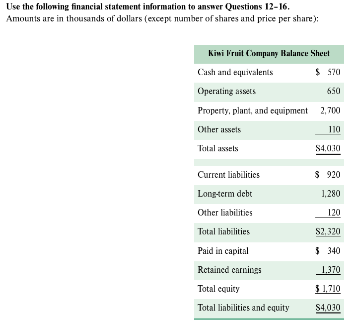 NEED 15 &16 show how you got your answer with work!