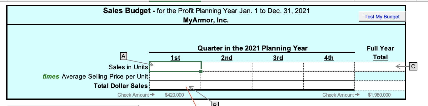 Inc. Set Input Values Back to Original Amounts As of Dec. 31