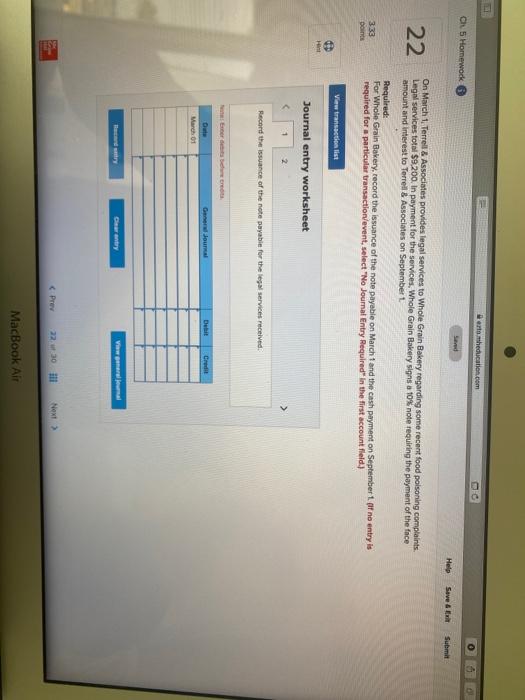  Bertotheducation.com C 5 Homework Help Seve Submit 22 On March 1.