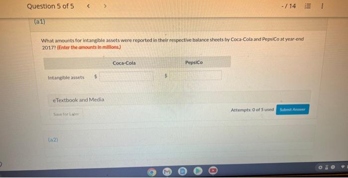 coud you please help me with the breakdown? What amounts for intangible