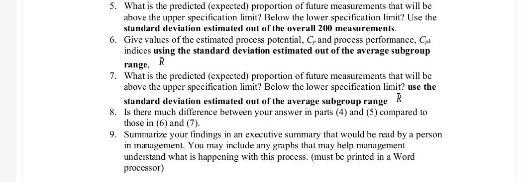 files, one in Word and one in Excel. All the answers need