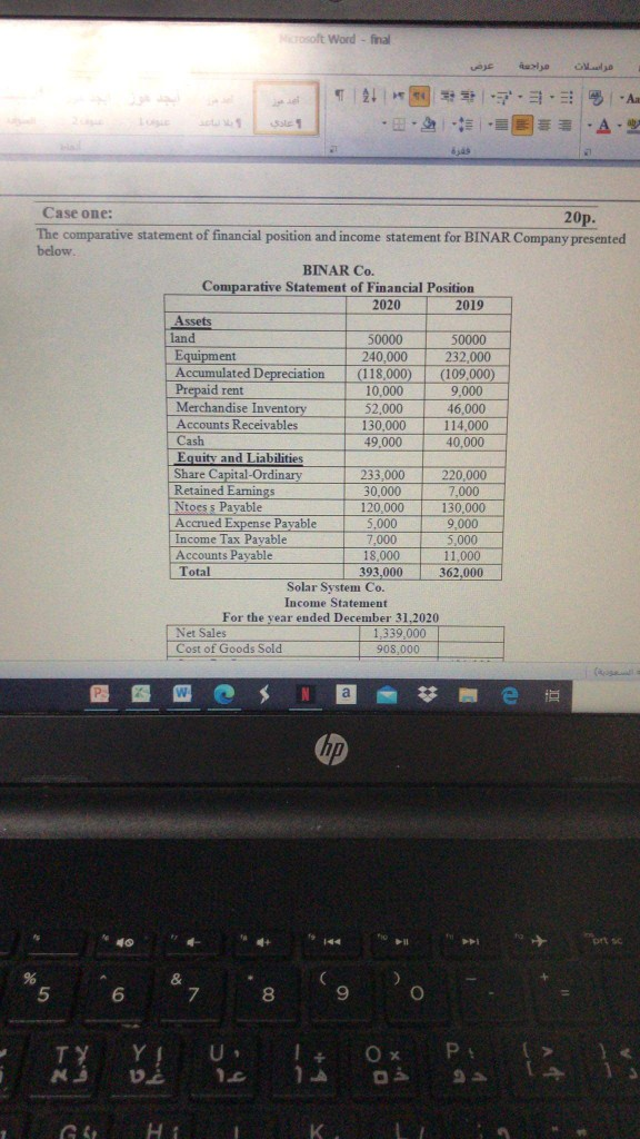  oft Word - final 21** **+ 7.3.5 Aa A. 69 Case