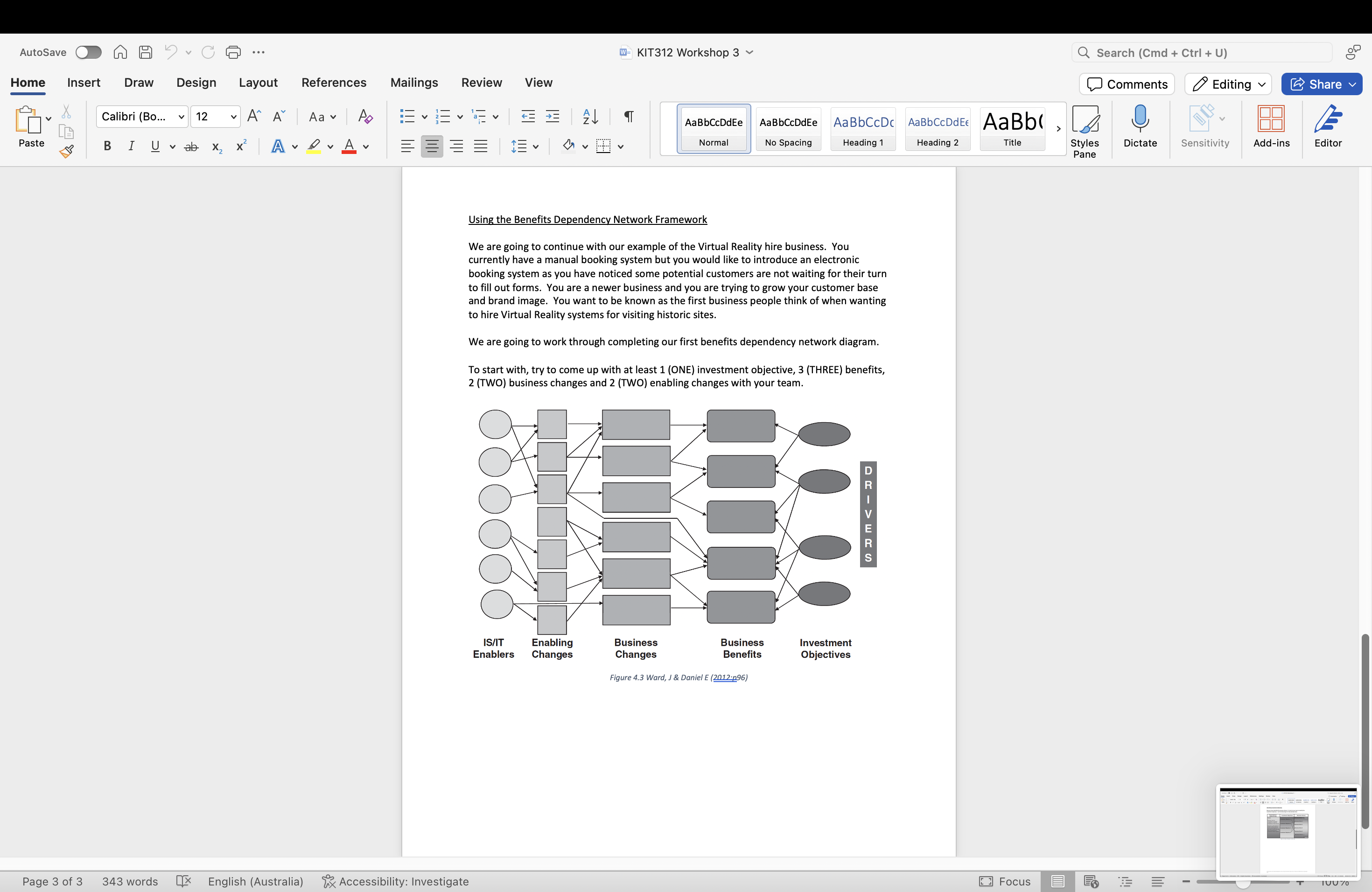 Mailings Review View (3 Comments y Editing v o v A T