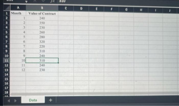  JX 310 D E G H 6 1 Month 2 1