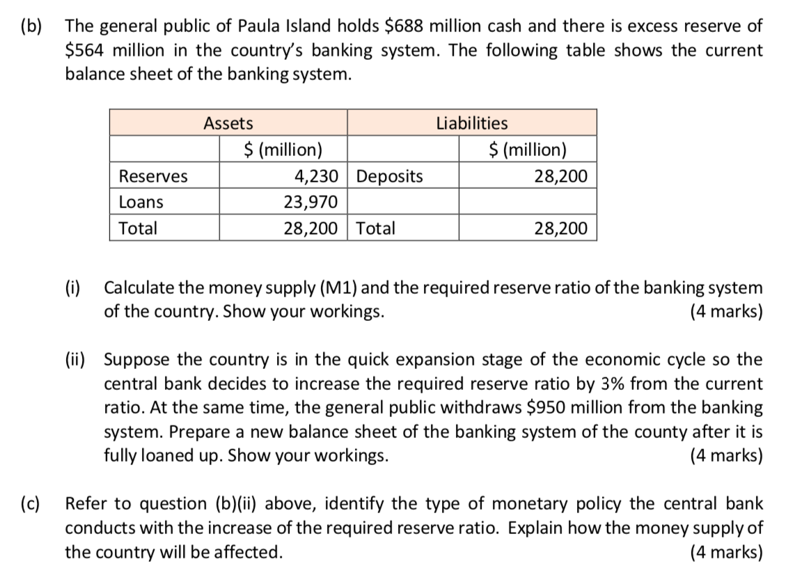 Please answer (b) and (c)!!!! Thank you (b) The general public of