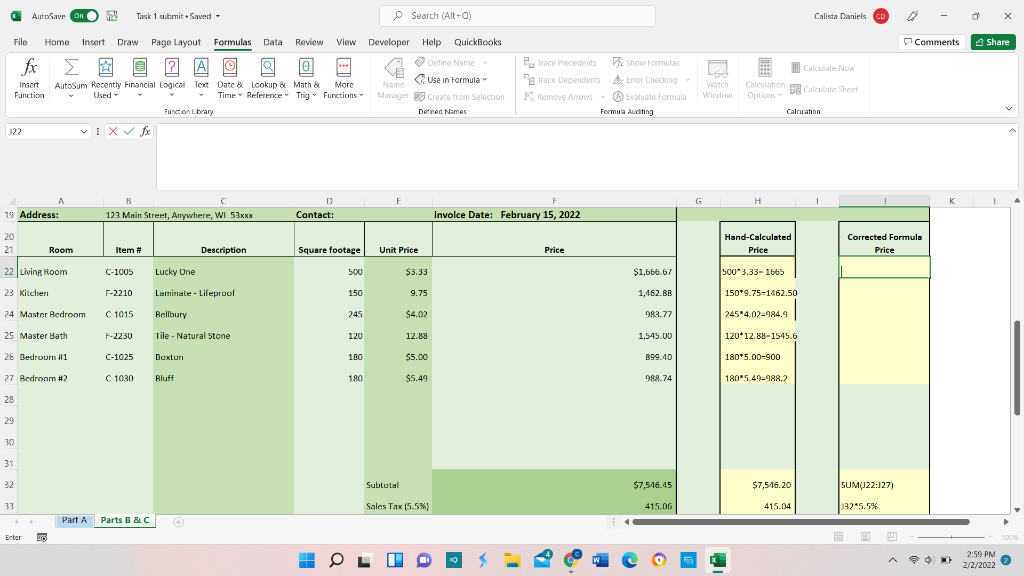 HELP PLEASE! 500*3.33=1665 so what excel formula would make that true. When