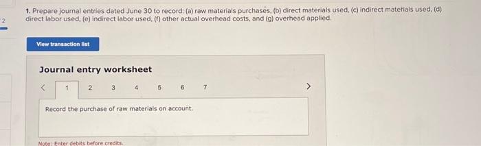 overhead applied. Required information Use the following information for the Exercises below.