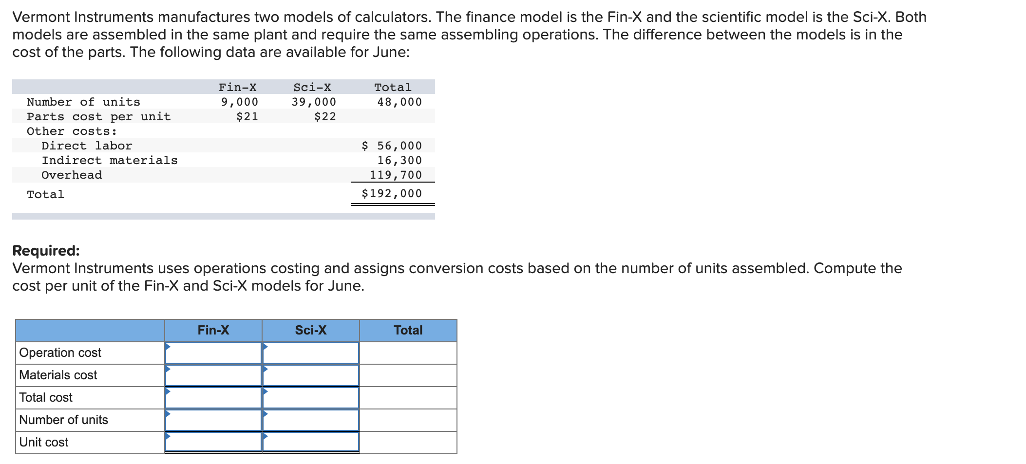 Please use the same format to answer the question. Vermont Instruments manufactures