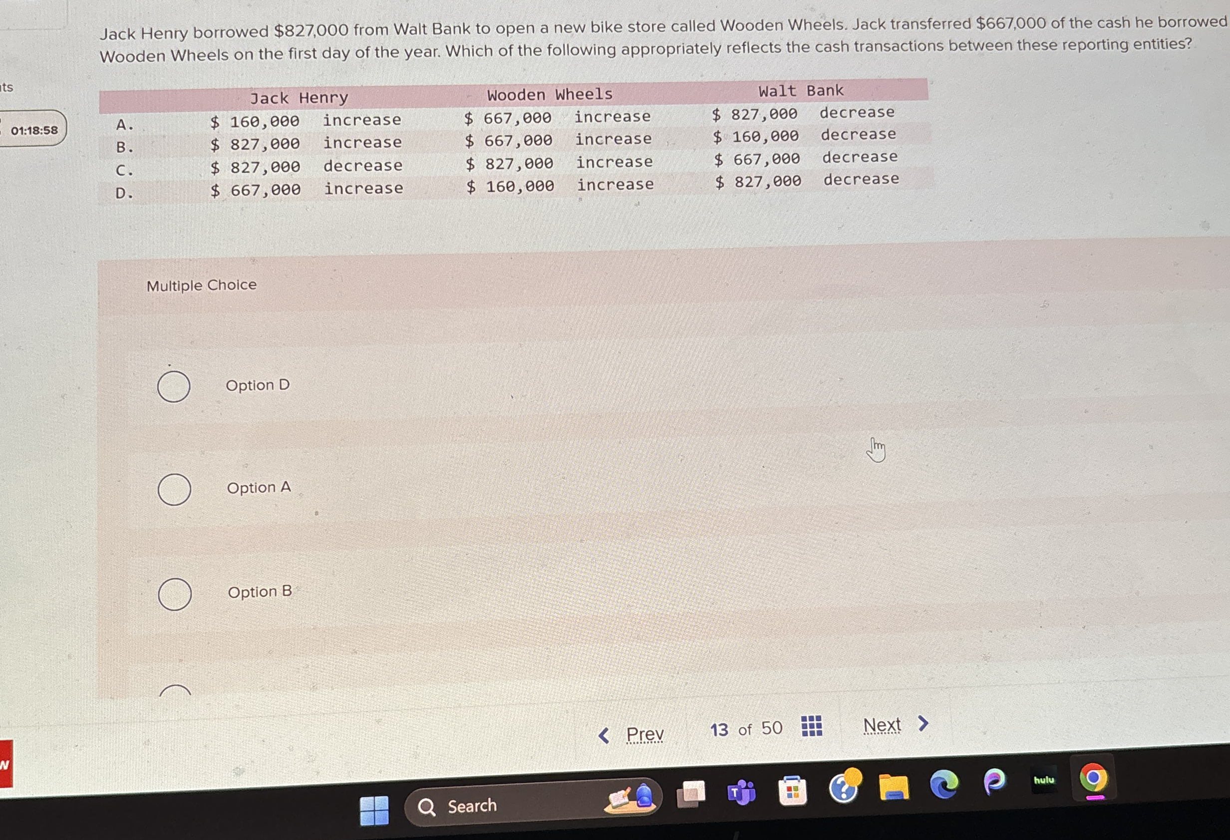  Jack Henry borrowed $827,000 from Walt Bank to open a new