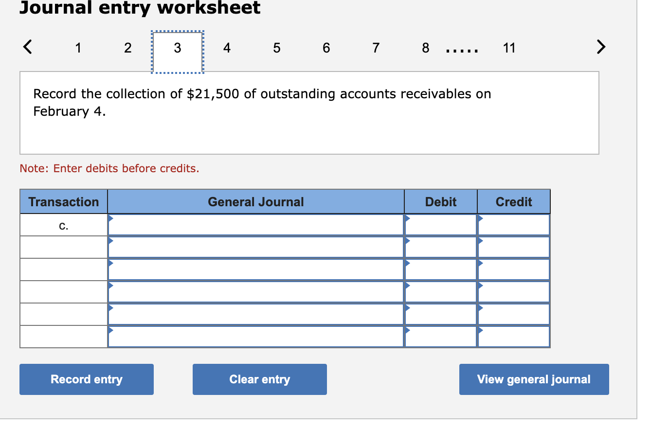 Income from Operations. PA8-4 (Algo) Accounting for Accounts and Notes Receivable Transactions