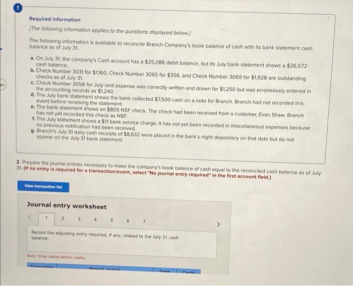  ANSWER ONLY WHAT IS PROVIDED PLEASE (BLUE OUTLINED BOXES) Required information