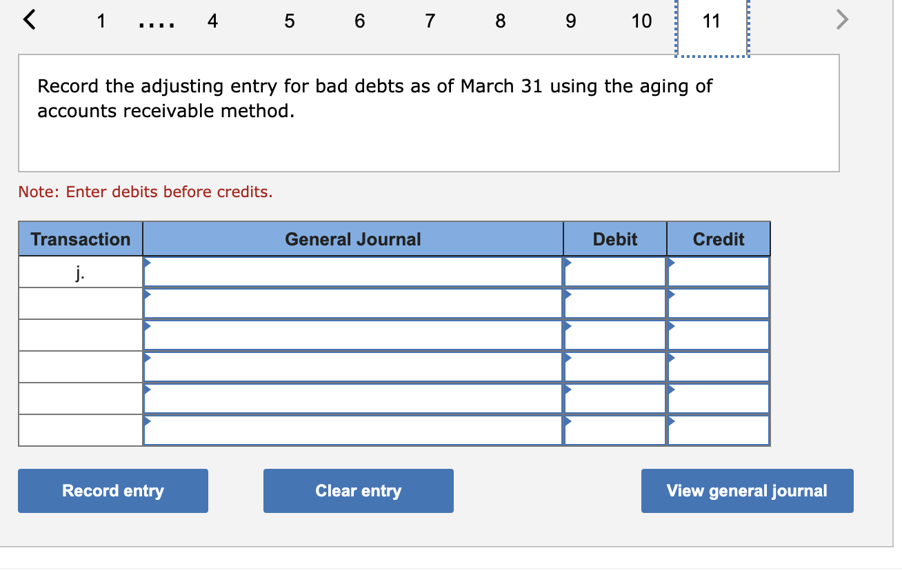 services for $43,000 on credit. b. On January 31, the company estimated
