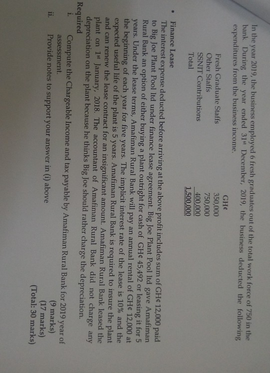 its commencement. Income Statement for the year ended 31st March, 2019 2018