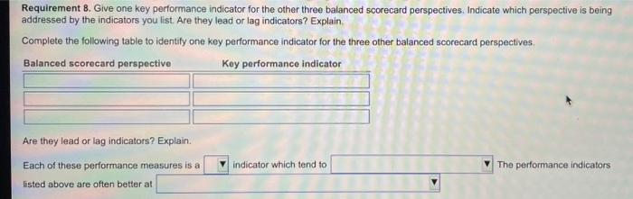 6. Do you think management will place equal weight on each of