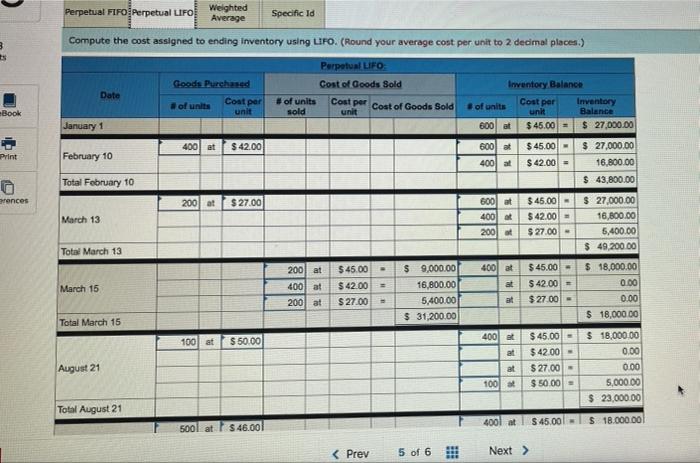 entered into the following calendar year purchases and sales transactions. Unktioni Unit