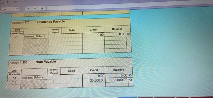 The Board of Directors declares a cash dividend. The total amount of