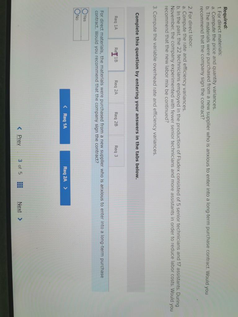 elaborate distilling process. The company has developed standard costs for one unit