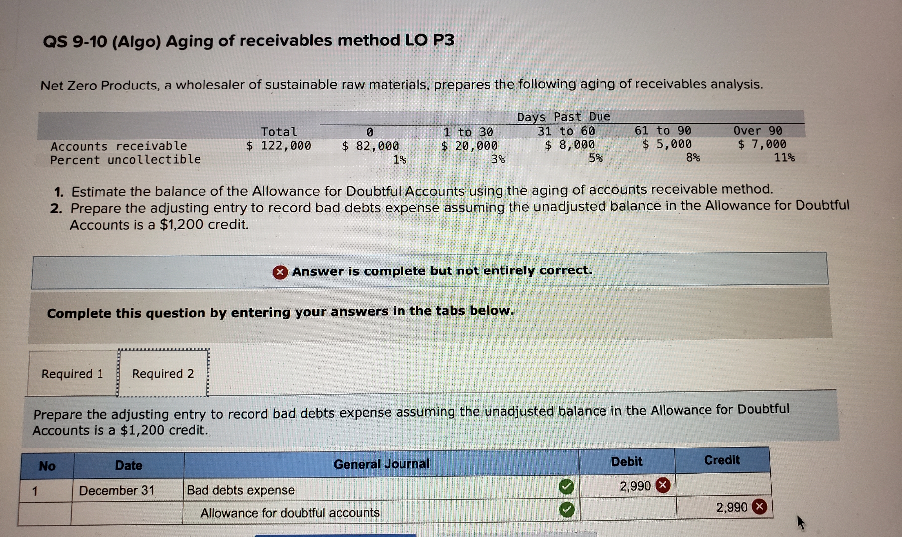  I need help with an accounting question please, please focus only