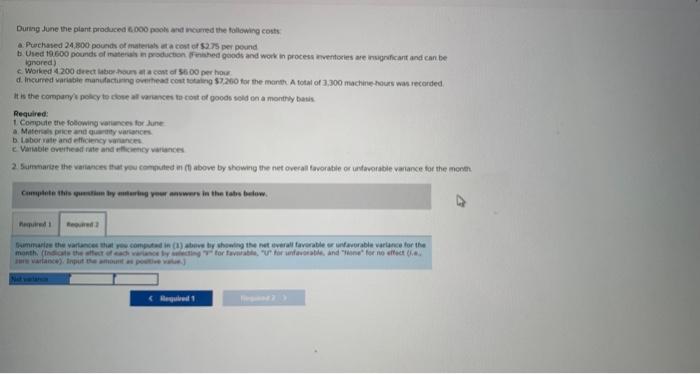 plastic wivuming pool at at Westwood Piant. The plant has been experiencing