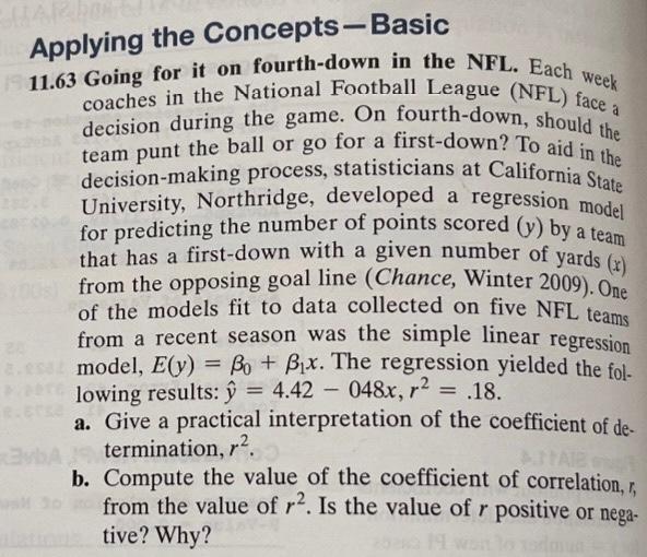 simple linear 2. regression relating y= average state SAT Math score in