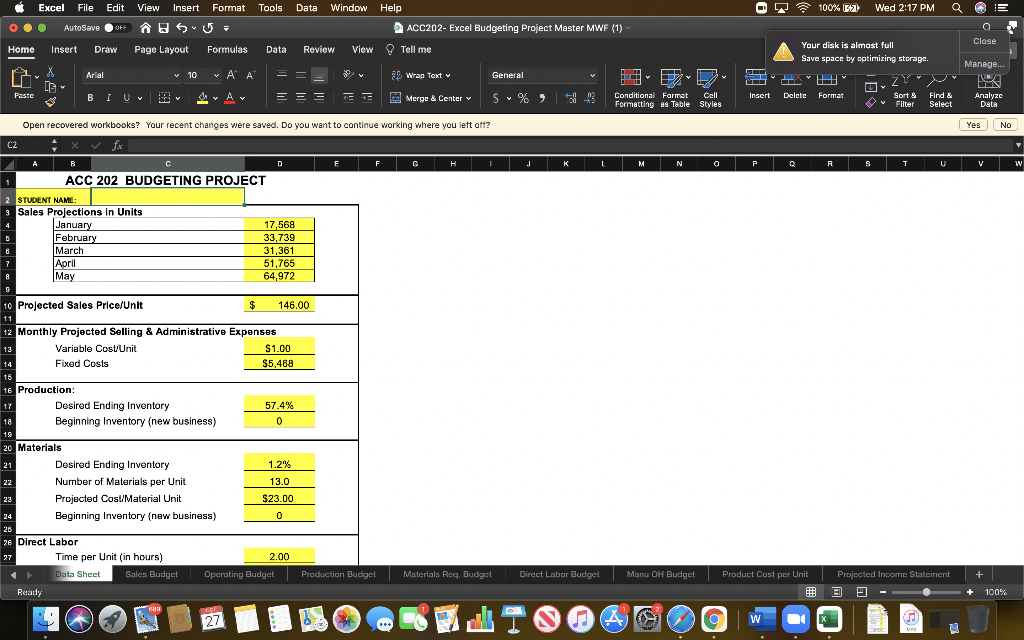  how to fill out materials req. budget and beyond Data Window