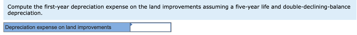 assets are building, $416,250; land, $259,000; land improvements, $74,000; and four vehicles,