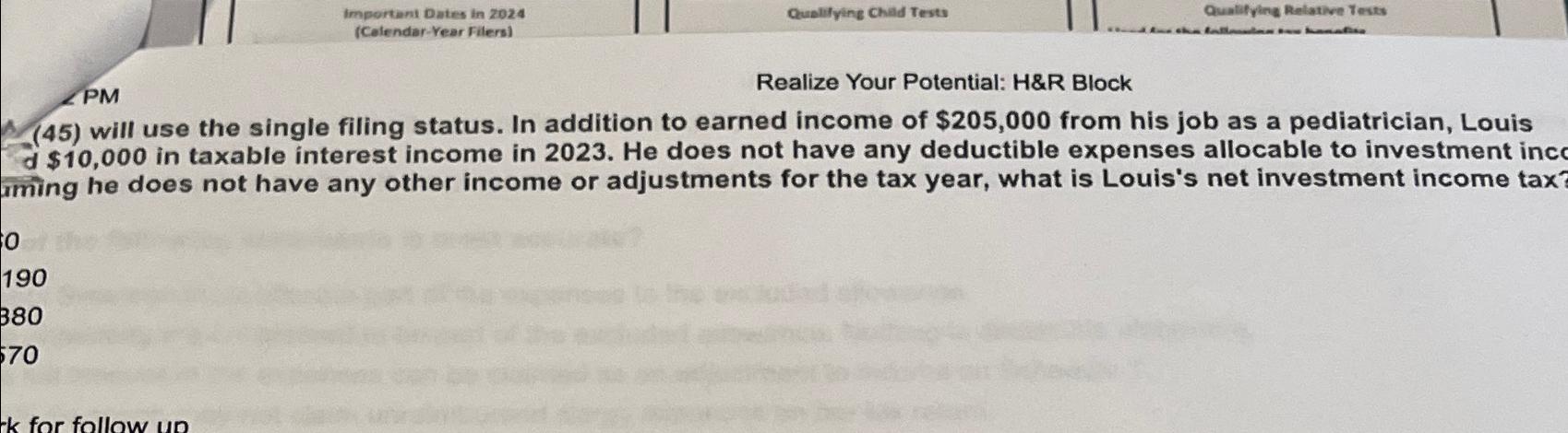  Importani Dates in 2024 Quallyine Chald Tests Qualifying Relative Tests PM