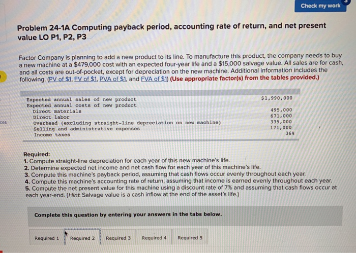cash, and all costs are out-of-pocket, except for depreciation on the new