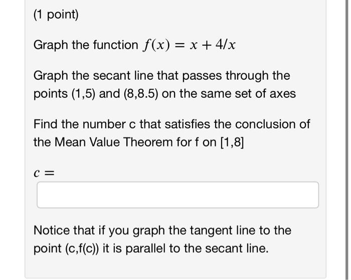 12x2 30x + 1 on the interval (-6, 8]. Find the average