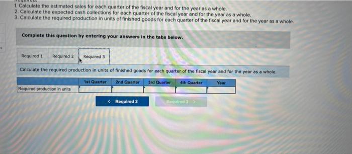 sales are on account: It Quarter 2nd Quarter 3xd Quarter 4th Quarter