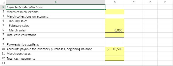 to obtain the results example =B1+C2 1 ; \& P Enterprises needs