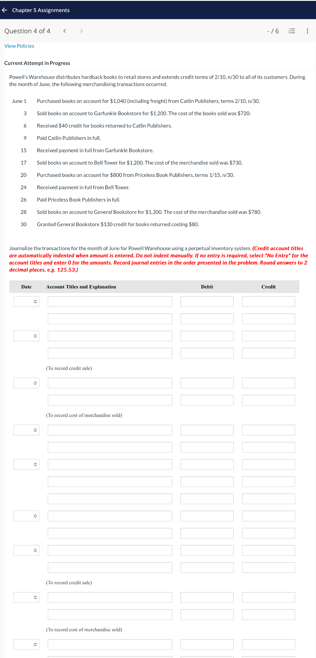  View Policies Current Attempt in Progress Powell's Warehouse distributes hardback books
