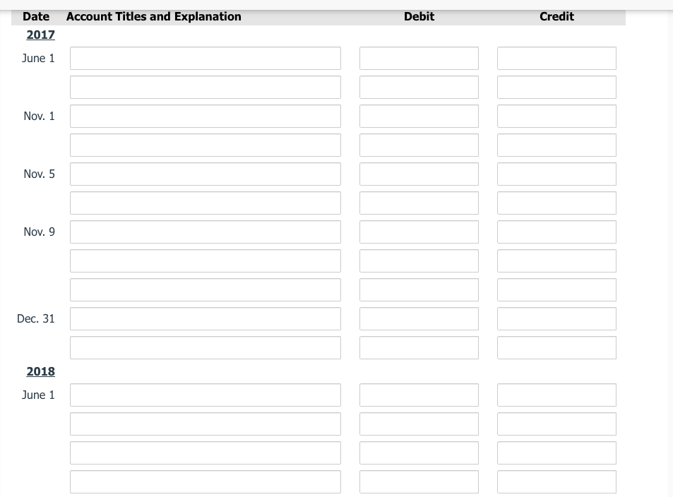 transactions entered into by the Valente Company: (Credit account titles are automatically